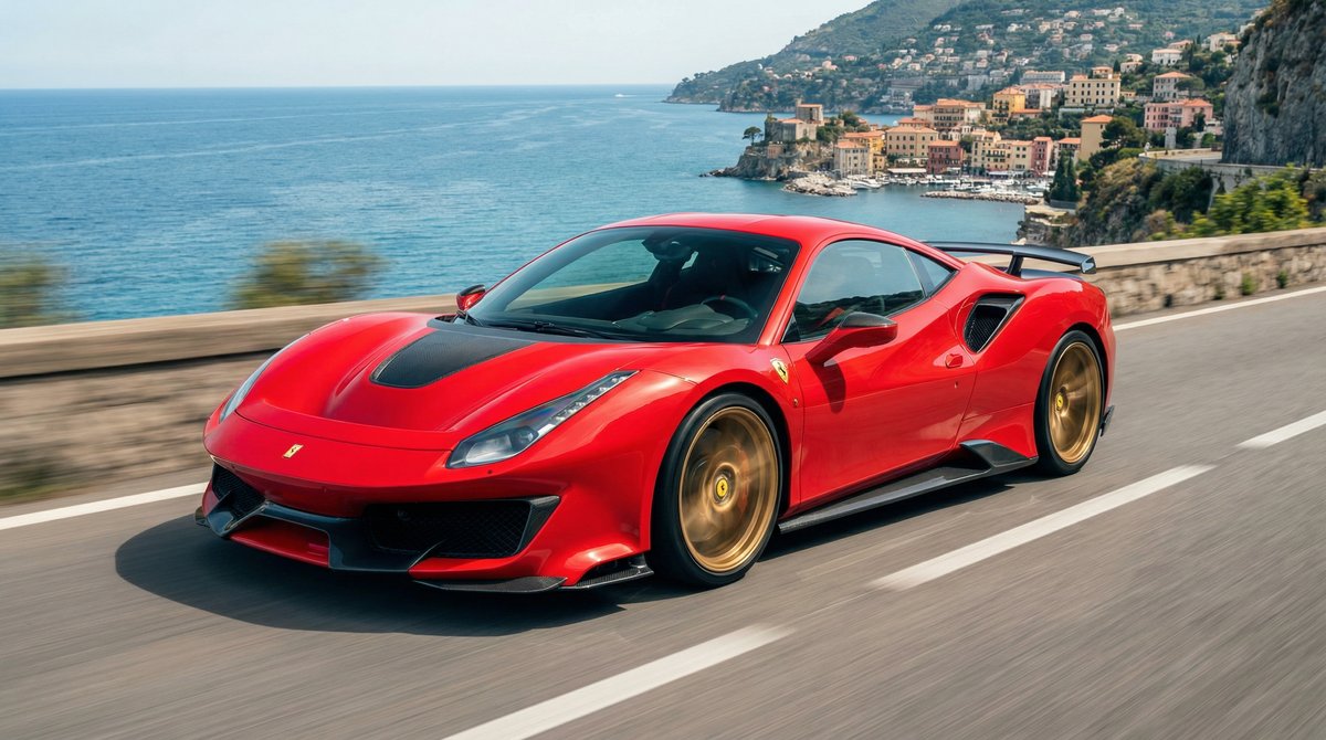 蜜芽跑车视频社区 - 法拉利488改装