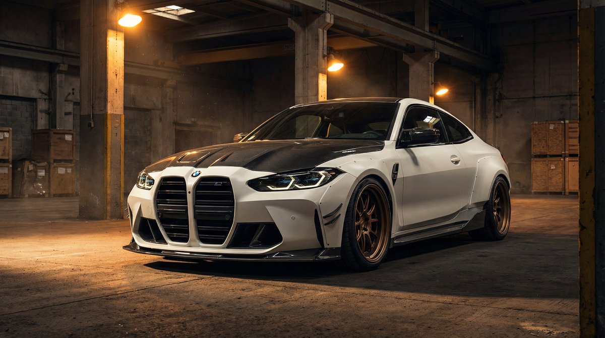 蜜芽爱车视频 - BMW M4碳纤维改装